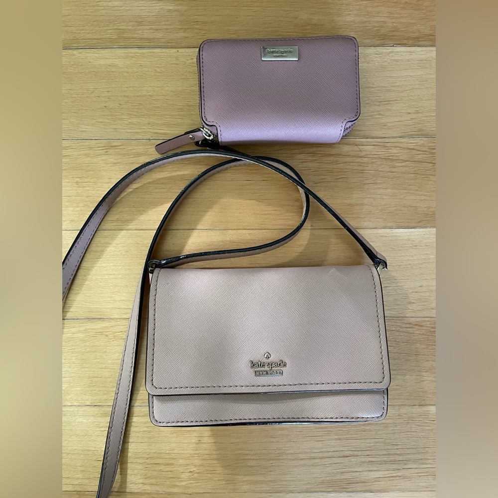 Kate Spade Mini Crossover Bag and Wallet Combo